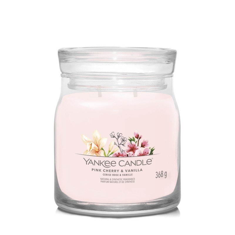YANKEE CANDLE Świece zapachowe Pink Cherry & Vanilla 368.0 g