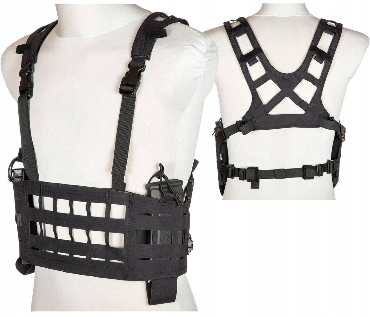 Primal Gear Kamizelka taktyczna Primal Gear Laser Chest Rig Thyla - Czarna (PRI-18-033805) G PRI-18-033805