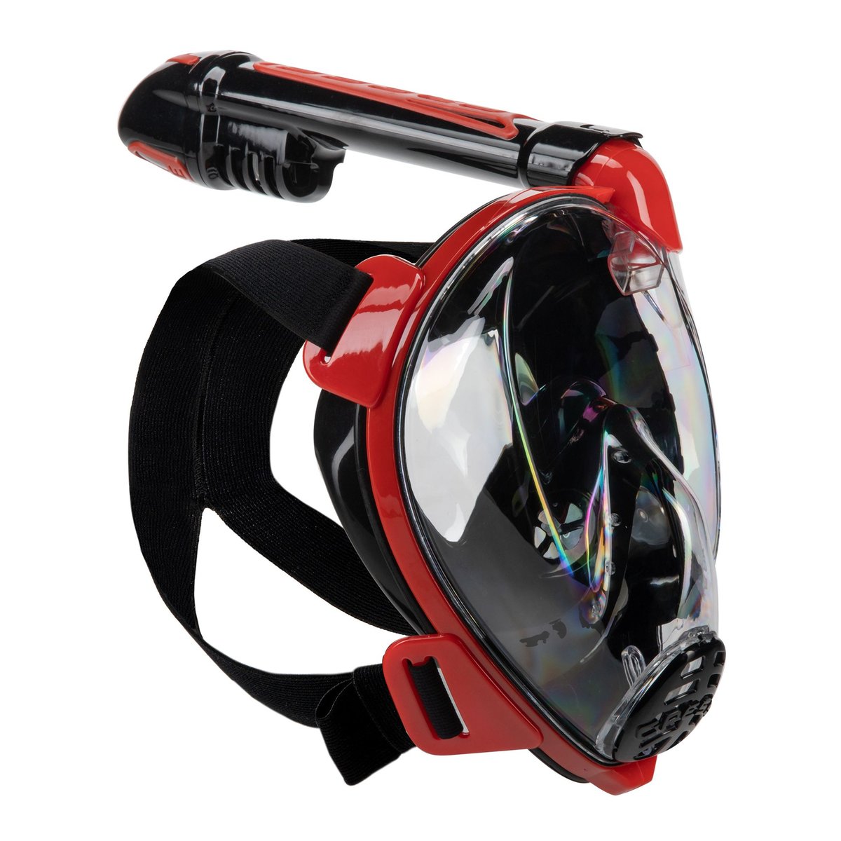 Cressi Duke Dry Full Face Mask Black/Red M/L