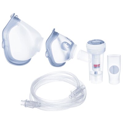 FLAEM 4Neb Zestaw do nebulizacji: Nebulizator RF9, ustnik, maska dla dorosłych, maska dla dzieci, przewód - >>> DARMOWA od 49zł 