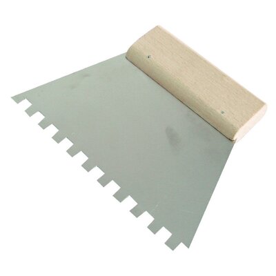 MEGA Szpachla nierdzewna 250mm ząb 10x10mm 61790 61790
