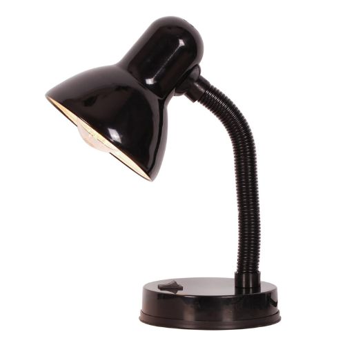 Lampka biurkowa dla ucznia K-MT-203 Cariba, lampka młodzieżowa, czarna