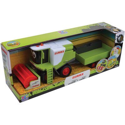 Kombajn Claas z przyczepą Happy People Malik