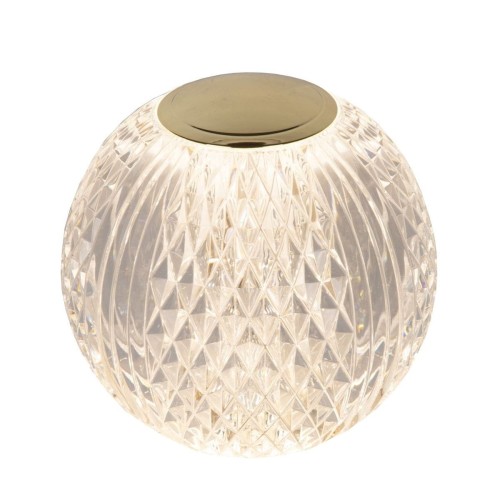 Cintra D11 LED lampa stołowa 1xLED/2W złota/transparentna 13599/02/60