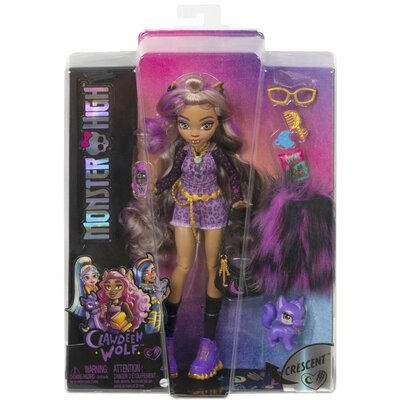Monster High Clawdeen Wolf Lalka podstawowa, HHK52
