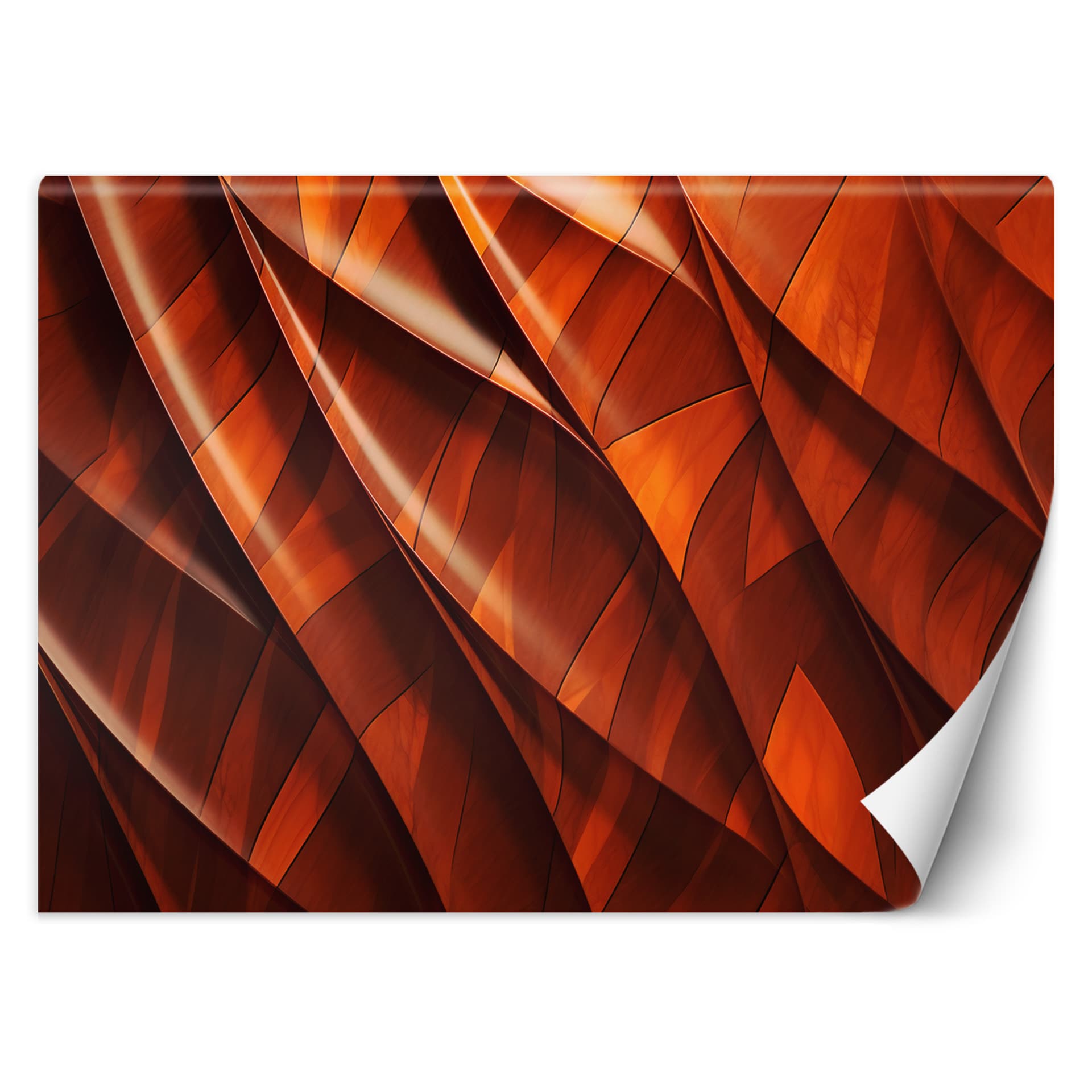 Fototapeta, Pomarańczowa tekstura 3D (Rozmiar 250x175)