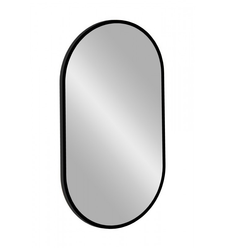 LUSTRO LED CZARNE APOLLO 900/500 / LED BLACK MIRROR