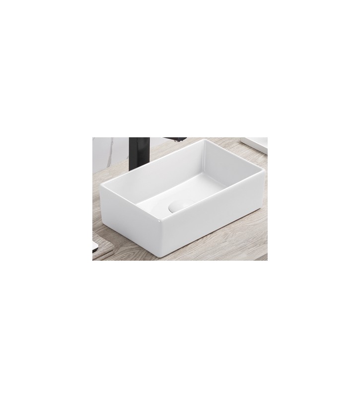 UN-GAJA35-SW Umywalka/Washbasin/Biały Połysk/Shiny White
