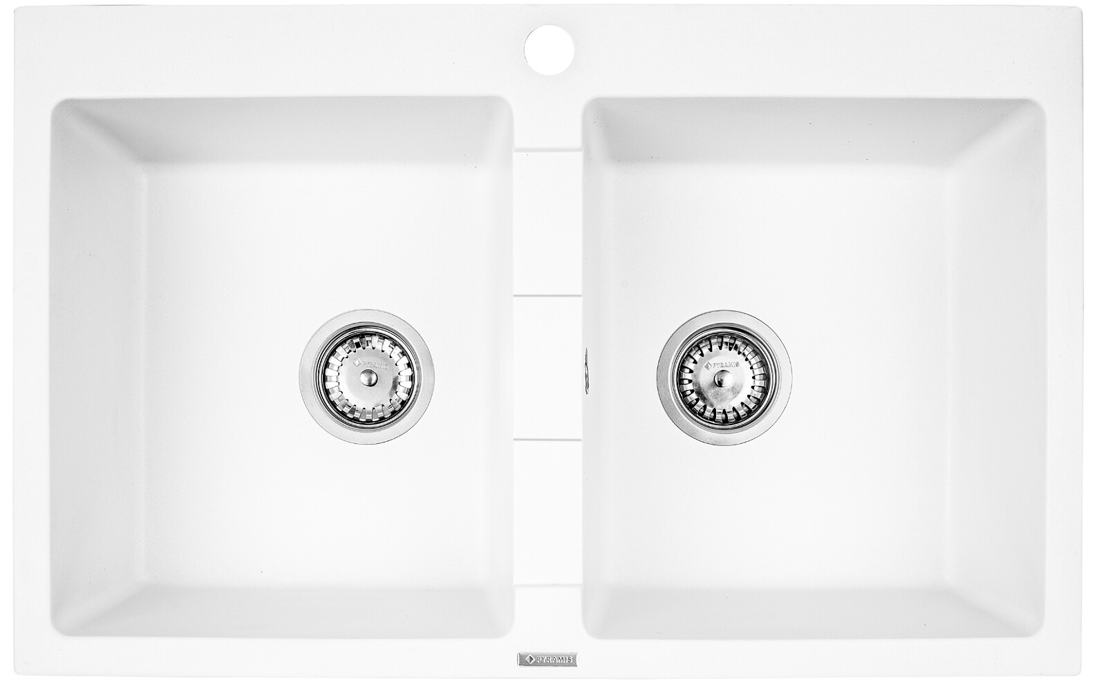 Zestaw Pyramis Sparta 78x50 2B + Bateria Bello + Młynek Biały Polarny