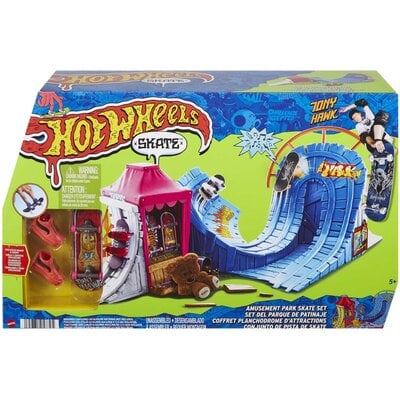 Zestaw do fingerboard Hot Wheels Skate Skatepark Wesołe miasteczko HGT95
