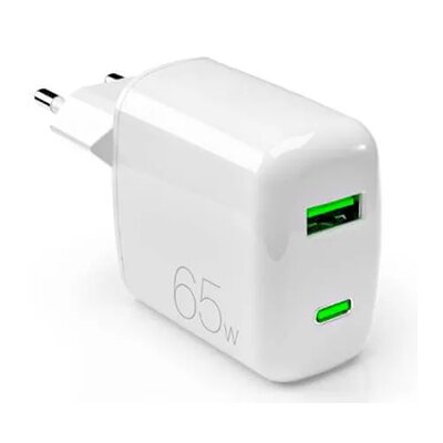 Puro MiniPro GaN USB-C USB 65W PD (biały)