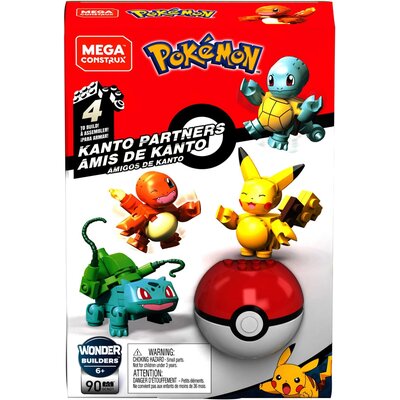 Klocki Pokemon Pikachu + Bulbasaur + Charmander + Squirtle + Pokeball / Warszawa