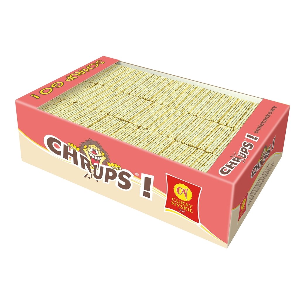 Cukry nyskie wafle chrups śmietankowe 2,7kg