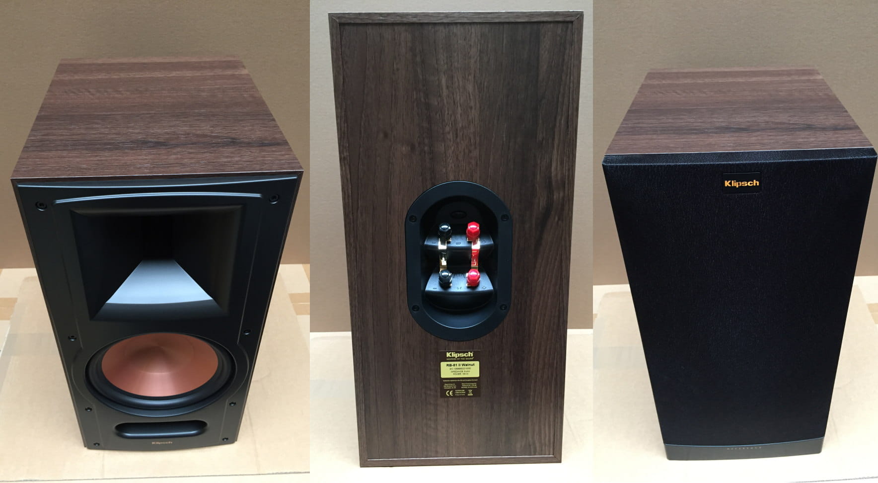 Kolumny KLIPSCH REFERENCE RB-81 II Kolor: Orzech