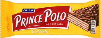 Kraft Kruchy wafelek z kremem kakaowym oblany czekoladą Prince Polo Classic 35 g