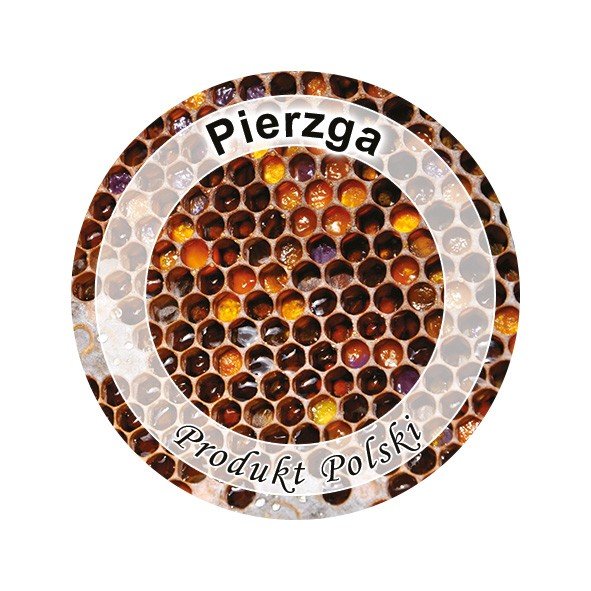 Paczka etykiet mini okrągłych pierzga (100szt) - wzór EK20