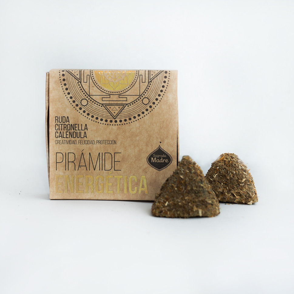 Piramida energetyczna  Sagrada Madre - Citronella, Nagietek, Ruda