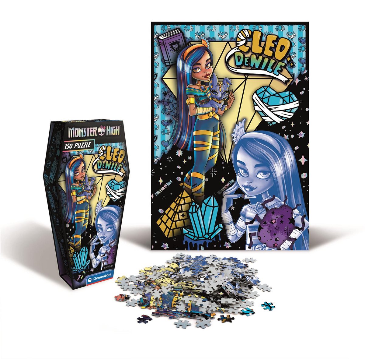 Puzzle, Monster High, Cleo de Nile, 150 el.