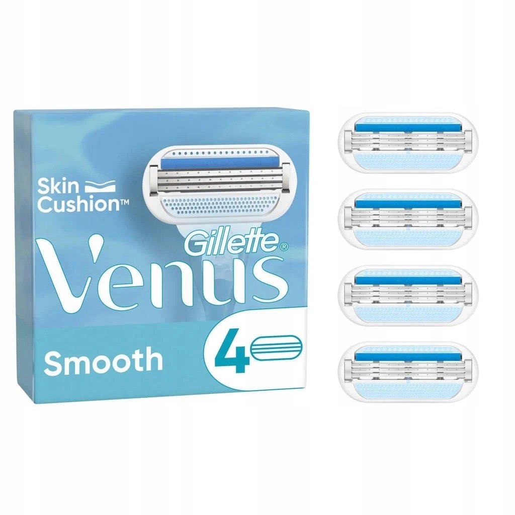 Gillette Venus Smooth, Wkłady Do Maszynek, 4 Szt.