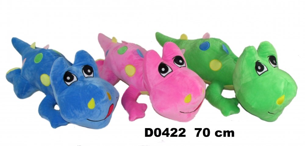 PLUSZAK DINOZAUR 70CM KOL
