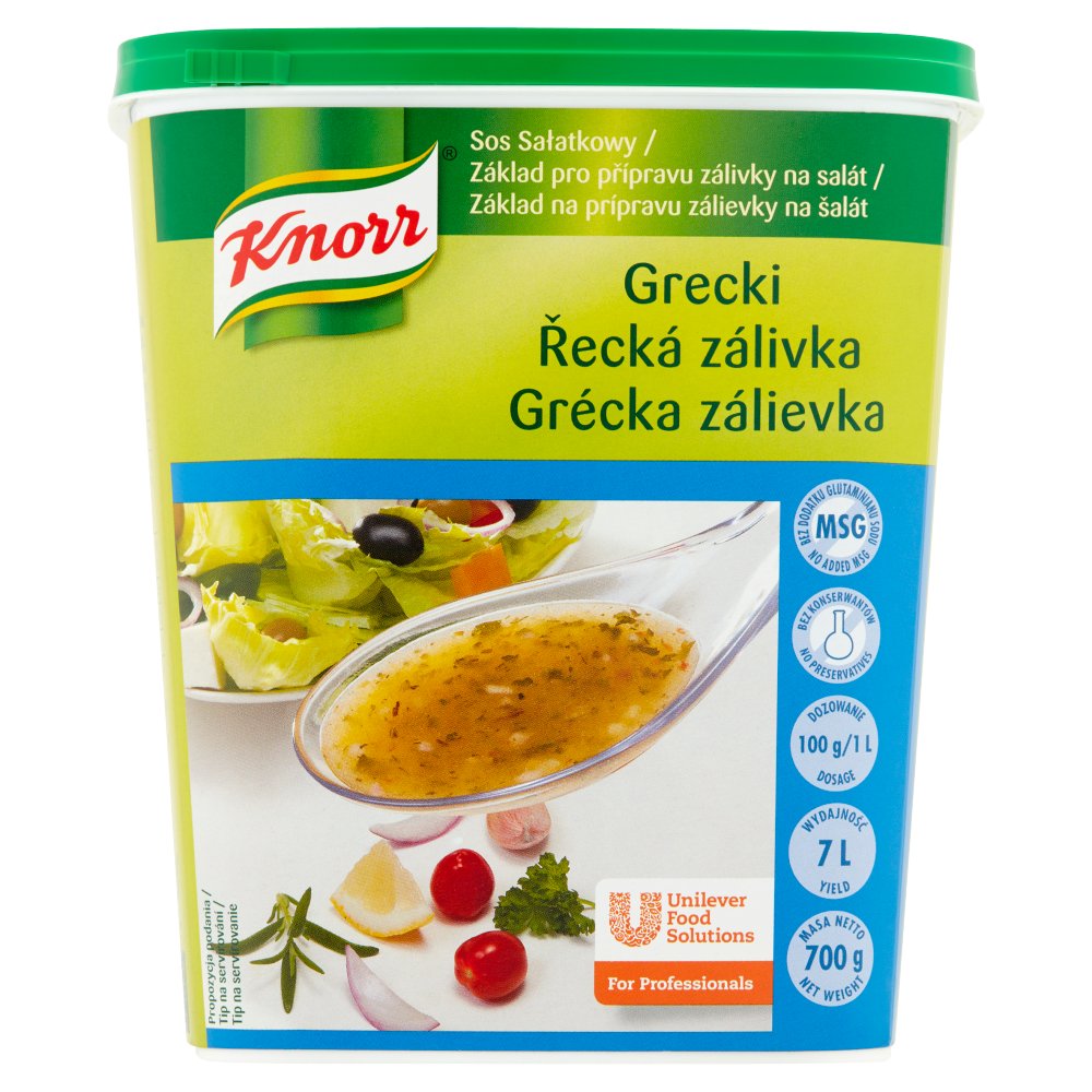 Knorr SOS SAŁATKOWY GRECKI 0,7KG zakupy dla domu i biura! 15956802