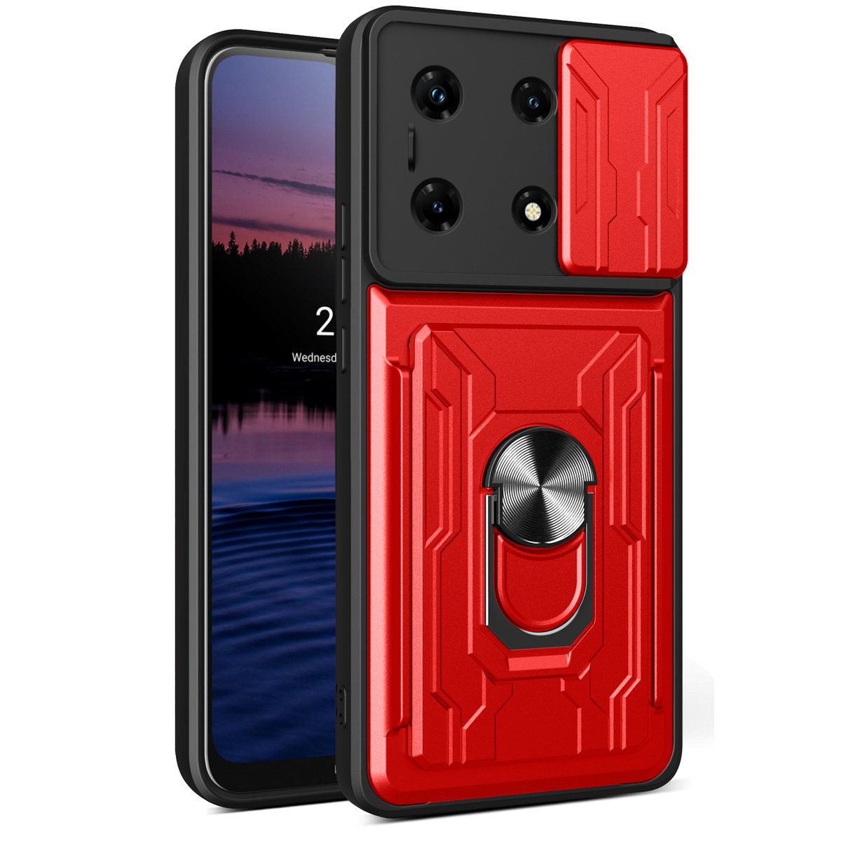 ETUI EXOGUARD CARDSHIELD - INFINIX NOTE 30 PRO (4G) - PANCERNE CASE OBUDOWA FUTERAŁ RING