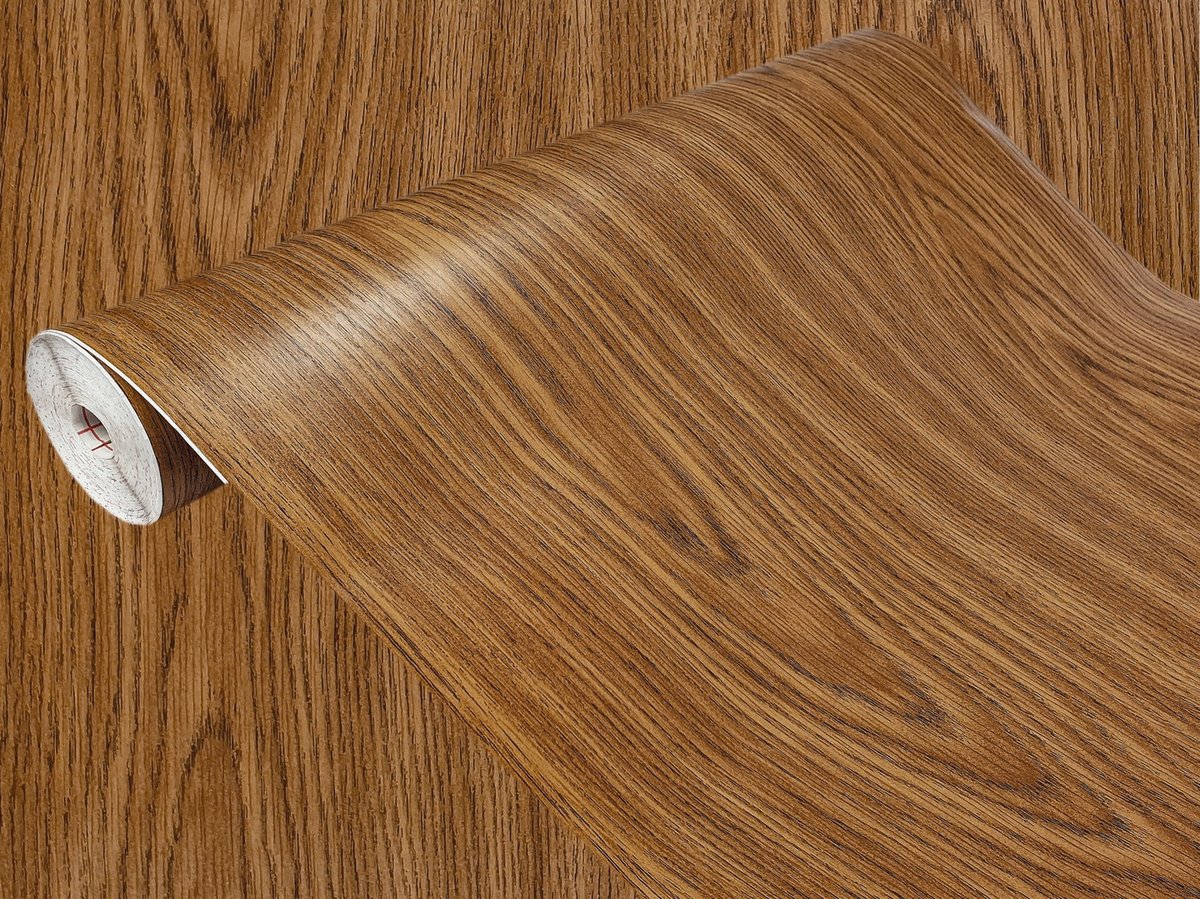 Drewnopodobna Okleina Meblowa Dąb Jasny Na Regał Szafkę Meble 90x990