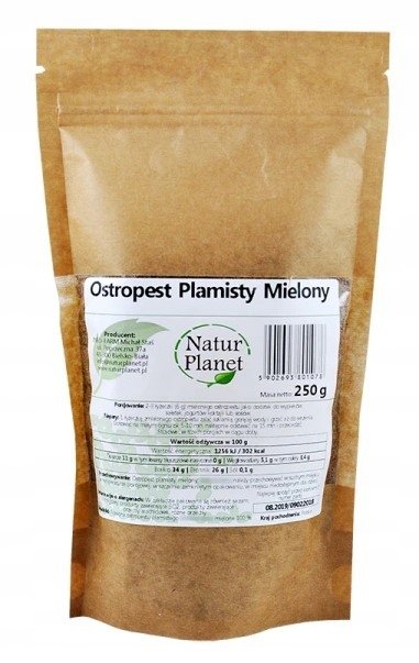 Natur Planet Ostropest Plamisty Mielony 250 g 3436443