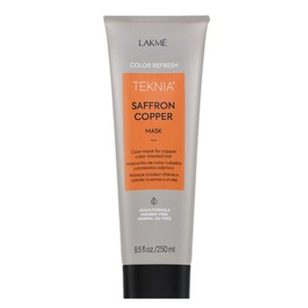 Opinie o Lakme Teknia REFRESH Saffron Copper maska do włosów farbowanych w odcieniach miedzianych 250 ml 44262