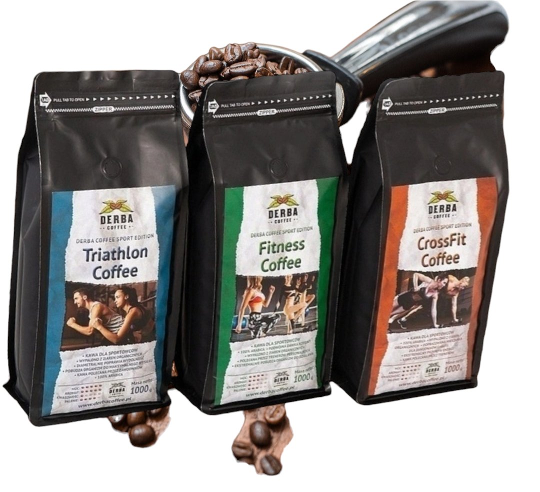 Kawa Ziarnista Derba Coffee Zestaw Kaw Derba Coffee Sport Edition 3Kg