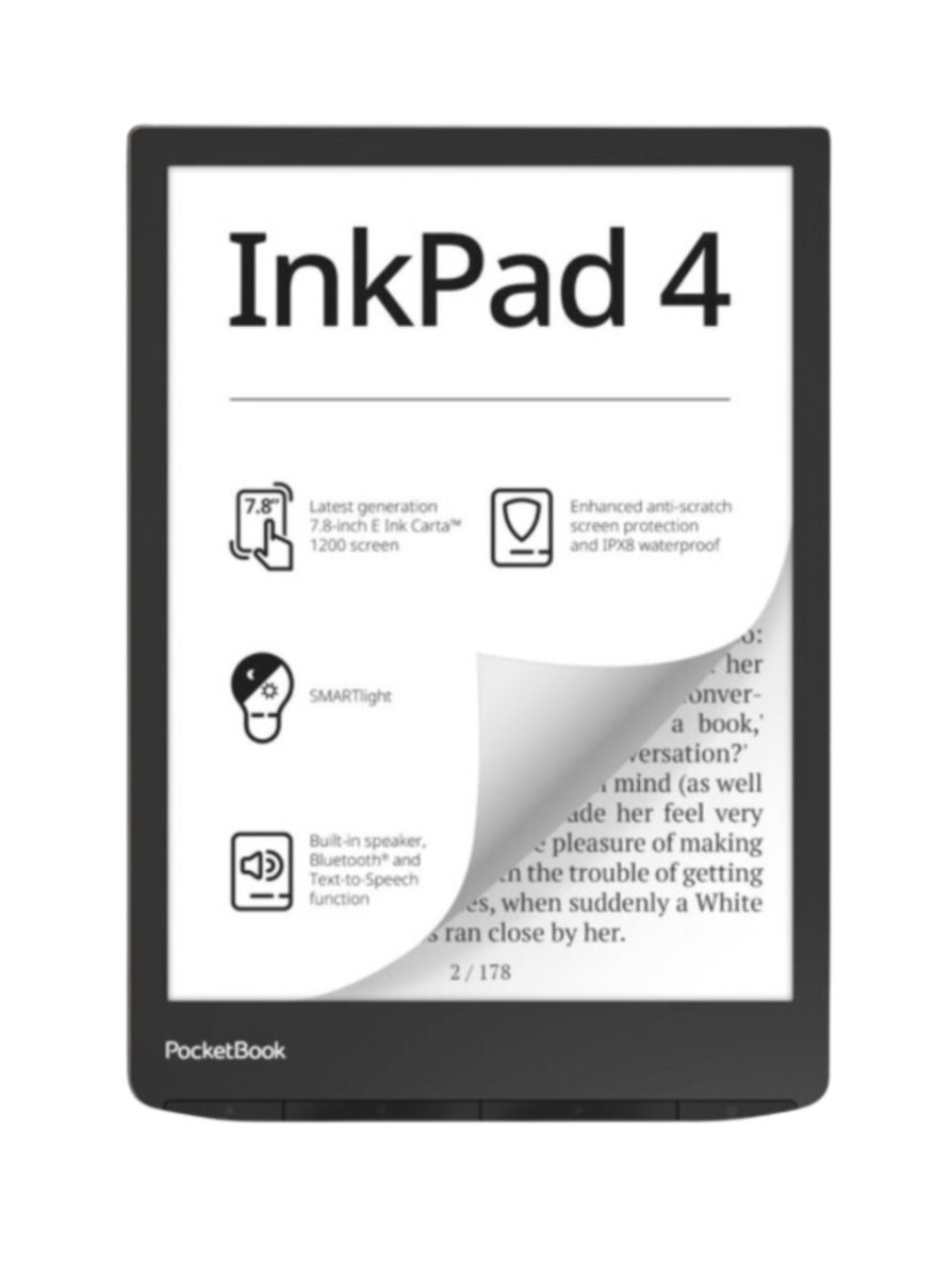 PocketBook InkPad 4 Stardust silver