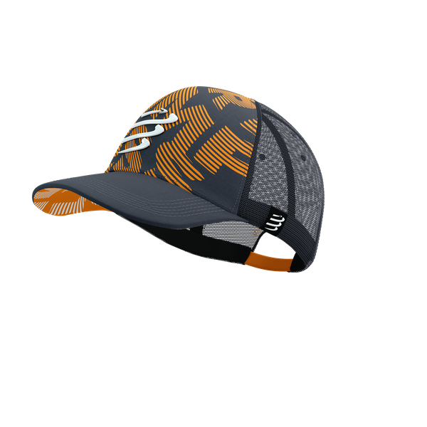 COMPRESSPORT Czapka lifestyle TRUCKER CAP magent/autumn glory