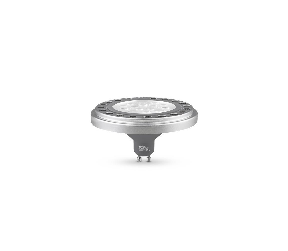 LED Żarówka AR111 GU10/12W/230V 4000K srebrna 30°