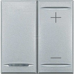 Legrand AXOLUTE Ściemniacz przyciskowy 40-600VA 2 moduły aluminium HC4410 HC4410