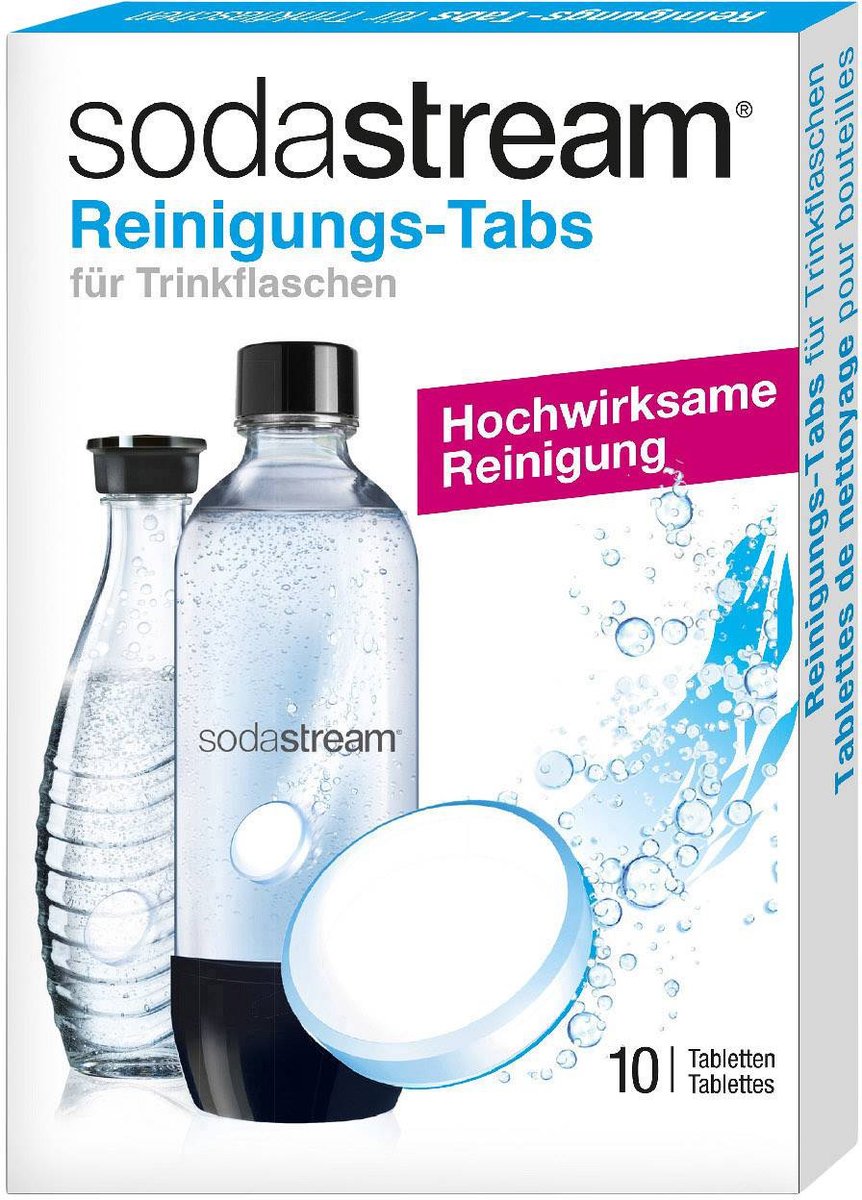 Sodastream Syfon Tabletki czyszczące do butelek 7640108090027