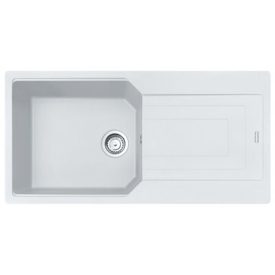 Franke Urban UBG 611-100 XL GSC Zlewozmywak granitowy jednokomorowy 100x50 cm biały polarny 114.0687.292