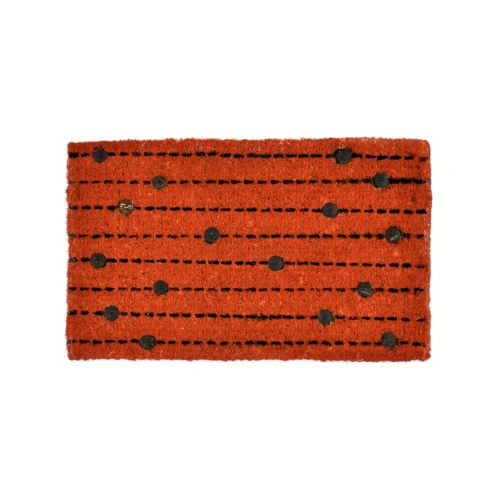 WYCIERACZKA KOKOSOWA BUTTON 45X75 POMARAŃCZOWA