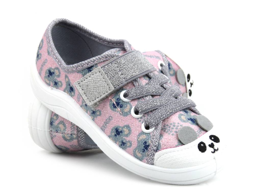 Buty dziecięce, trampki BEFADO 351X012, różowe - Befado
