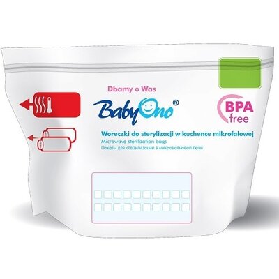 BabyOno BABY ONO POZNAŃ 13 Woreczki do sterylizacji w kuch 9056336
