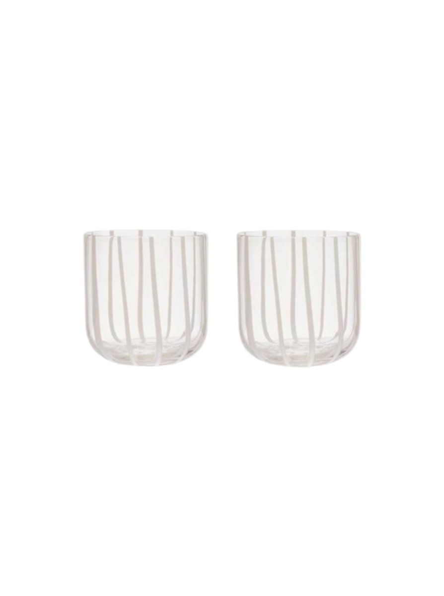 Szklanka Mizu Glass Clear OYOY - Zestaw 2 sztuk