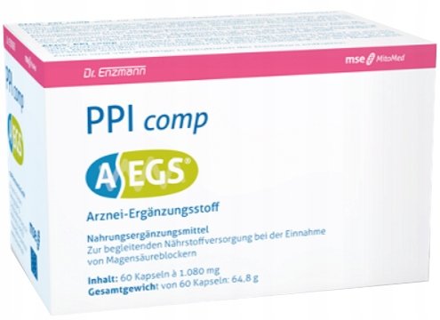 Ppi Comp Aegs Magnez Wapń Cynk Mitopharma, 60 Kaps.