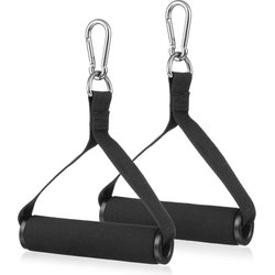 Uchwyty do ćwiczeń, wyciągu, atlasu 2szt Gymtek