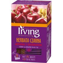 Irving Herbata czarna wiśniowa z kardamonem 20 szt.