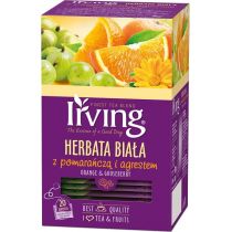 Irving Herbata biała pomarańcza z agrestem 20 szt.