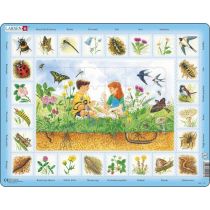 Puzzle Układanka Na łące Maxi (36.5x28.5 cm) Tactic