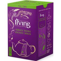 Irving Herbata zielona liściasta (Long Bags) 10 szt.