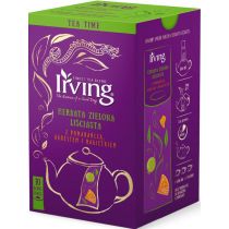 Irving Herbata zielona liściasta z pomarańczą (Long Bags) 10 szt.