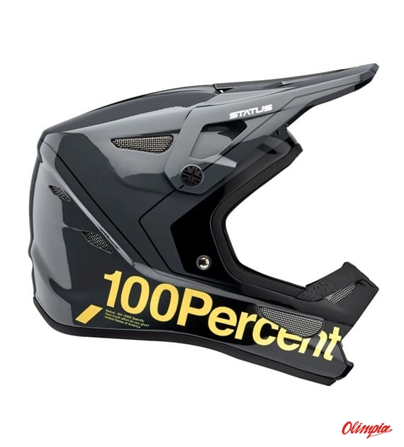 Kask full face juniorski 100% Status DH/BMX Helmet carby charcoal