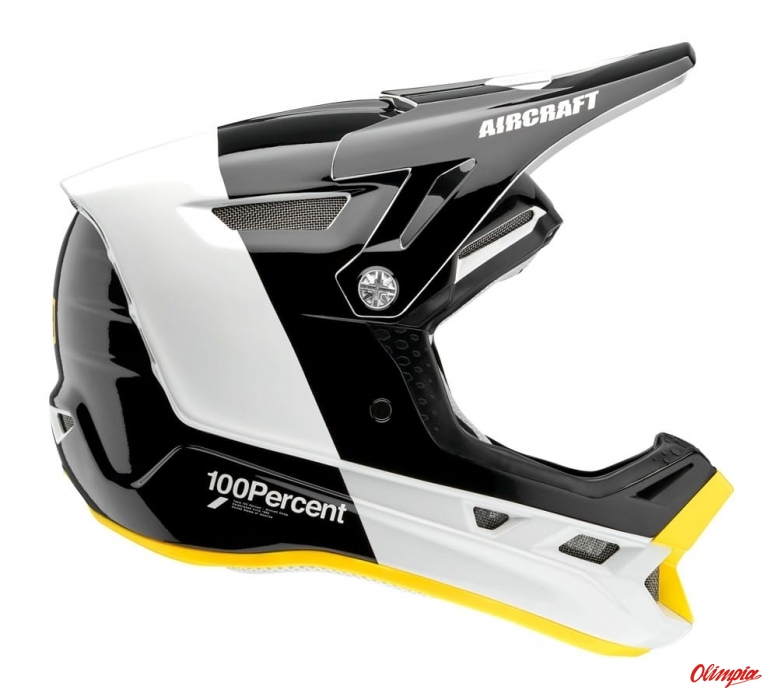 Kask full face 100% Aircraft Composite Helmet mod