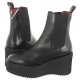 Botki Elevated Wedge Bootie Black FW0FW07857 BDS (TH861-a) Tommy Hilfiger
